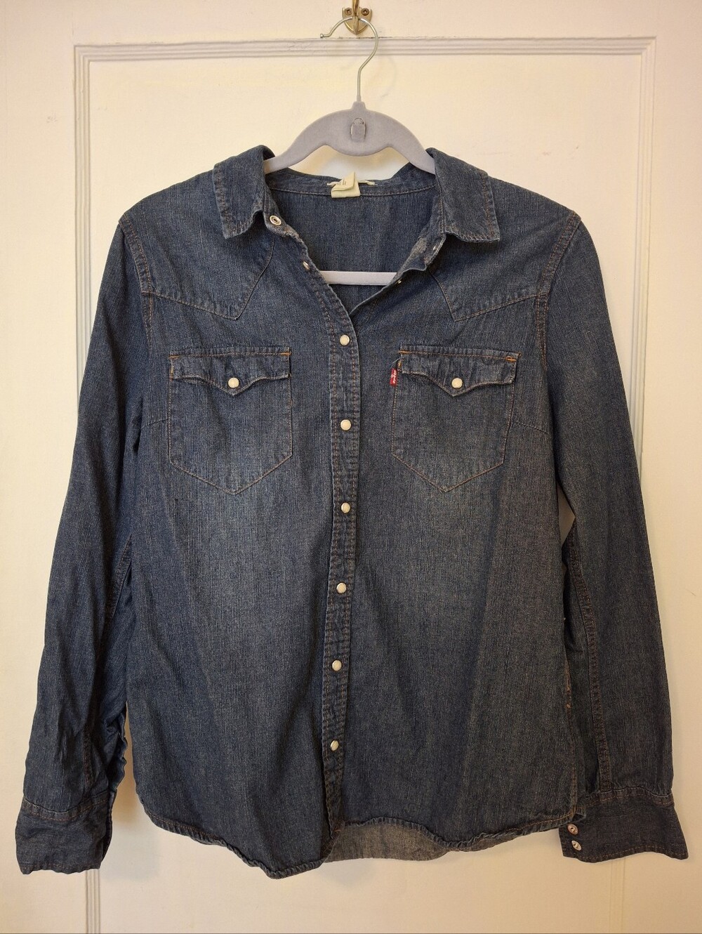 Levi's Ladies Denim Snapbutton Shirt